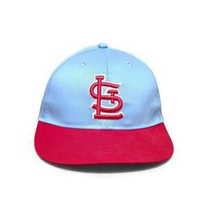 St Louis Cardinals MLB Cooperstown Collection Youth Baseball Cap‎ Light Blue Red